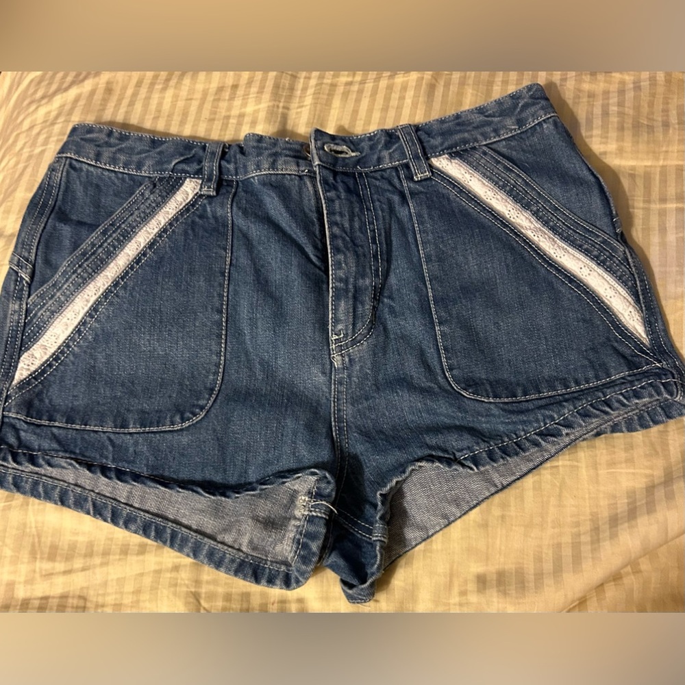 Free People Jean shorts size 10
